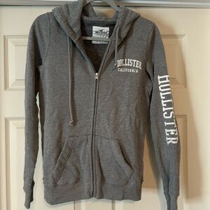 Hollister grey jacket
